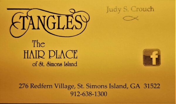 Tangles – “The Hair Place” Gift Certificate