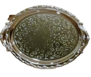 Silver Color Serving Tray
